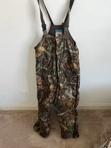 Walls Heritage Water Pruf Overalls Camo Insulated Advantage Timber Mens XL Hunt - Picture 1 of 5