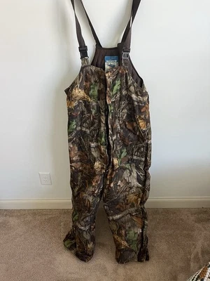 Walls Heritage Water Pruf Overalls Camo Insulated Advantage Timber Mens XL Hunt - Image 1 of 4