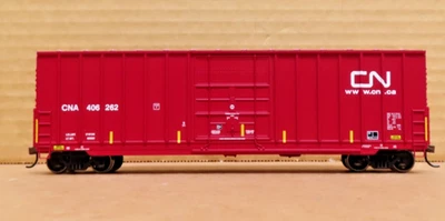 Athearn RND HO Scale RND1505 50’ Hi-Cube Ribbed Side PD Box Car CN NIB - Image 1 of 3