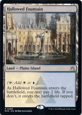 Hallowed Fountain Ravnica Remastered - Magic MTG NM - Image 1 of 2