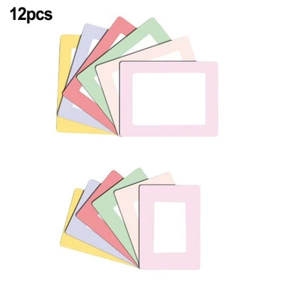 Assorted Color Magnetic Picture Frames 12 Pack for Home School and Office Use - Image 1 of 4