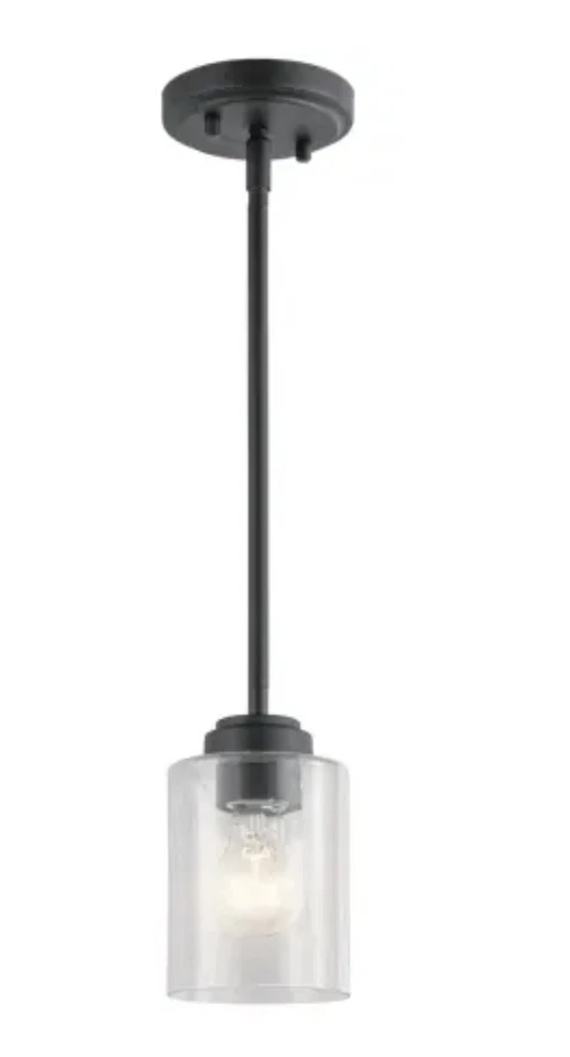 Kichler Lighting 44032NI Winslow Mini Pendant Light Brushed Nickel