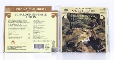 FRANZ SCHUBERT: OCTET IN F MAJOR, OP. 166 - 2002 TUDOR SACD/VG+ Foto 1 de 4