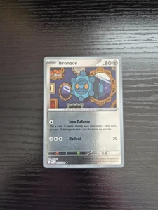 Pokemon ME02: Phantasmal Flames - Bronzor - Reverse Holo 071/094 - Picture 1 of 2