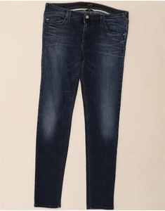 ARMANI Womens Orchid Skinny Jeans W32 L31 Navy Blue BV03 - Picture 1 of 4