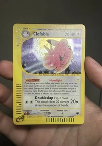 Clefable HOLO - 7/165 - NM/LP Pokemon G2 - Expedition - Picture 1 of 2