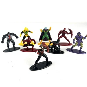 Jada DC Marvel Nano Metalfigs 2" Mini Figures Die Cast Metal Lot of 8 - Picture 1 of 9