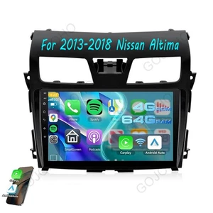 64 GB Carplay para Nissan Altima 2013-2018 Android 13 coche estéreo radio GPS FM Wifi - Imagen 1 de 21