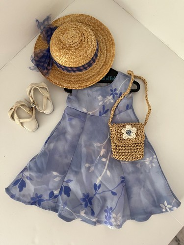 VETEMENTS Abito Pleasant Co. ragazza americana pervinca cappello scarpe borsa vestito 2000