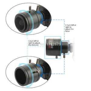 1 pz HD 2,8-12 mm Varifocal HD obiettivo manuale zoom e messa a fuoco attacco M12 - Foto 1 di 1