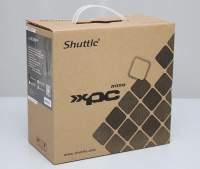 Shuttle XPC nano NC40U (Celeron 7305) Barebone Mini PC, Schwarz - NEU - Bild 1 von 4