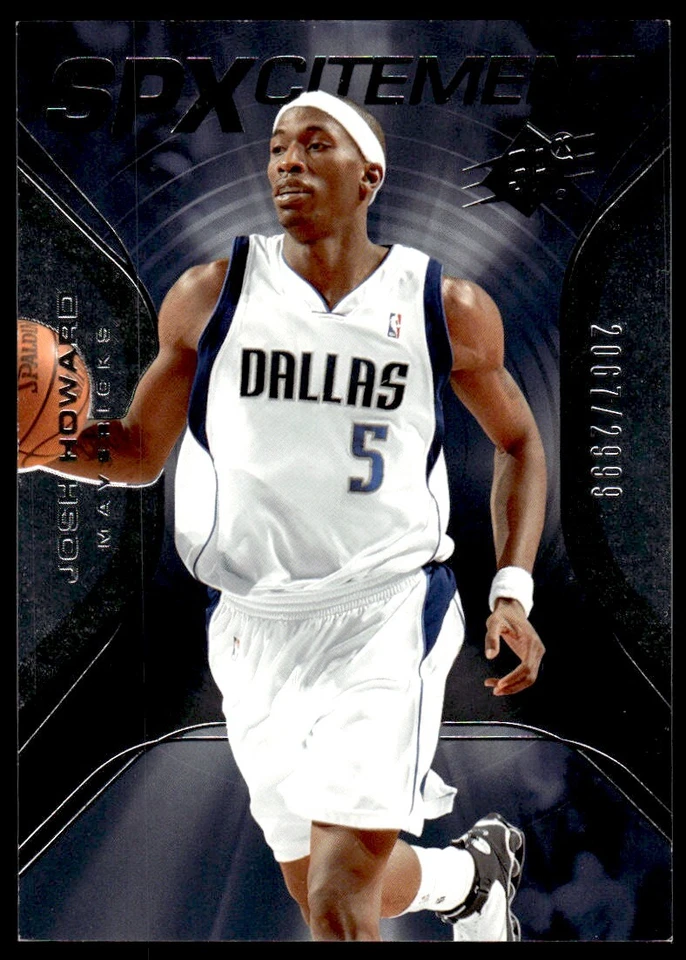 2006-07 SPx SPXcitement Josh Howard /2999 Dallas Mavericks #SPX-96 - Image 1 of 2