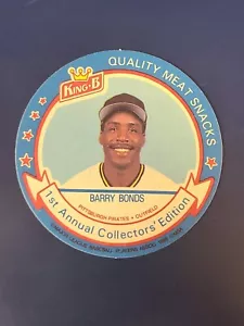 1988 King-B Collector's Edition Baseball Discs Complete Your Set You Pick Choose - Picture 1 of 49