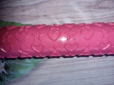 Prägerolle Fondant Herzen STERNE - Bild 1 von 2