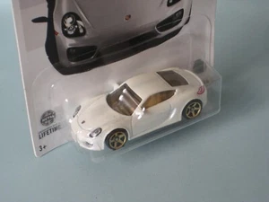 Matchbox Porsche Cayman White Body German Toy Model Sports Car in BP 70mm c - Picture 1 of 2