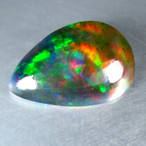 2.72 CT MIND BOLWING HUGE FIRE SPARKLING NATURAL WELO SOLID BLACK FIRE OPAL - Picture 1 of 4