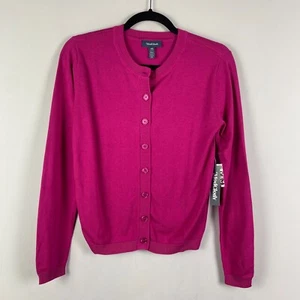 Modcloth When Classic Calls Cardigan Sweater Pink XS Button Up Career Preppy - Picture 1 of 9