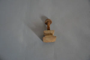 NICE ANTIQUE DRESSER DRAWER DESK MISSION SQUARE OAK KNOB C 1900 (V57) - Picture 1 of 6