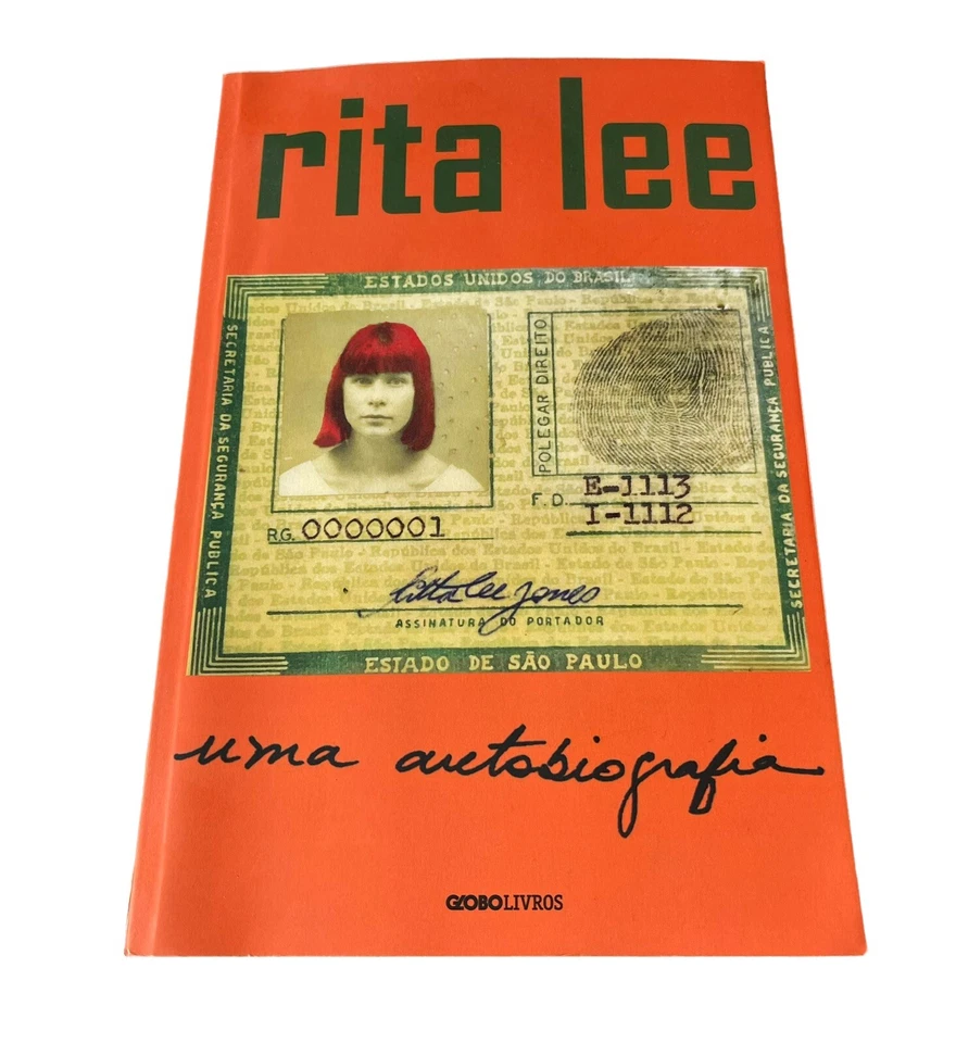 Rita Lee Uma Autobiografia - Brazilian 2016 Book IMPORT Biography