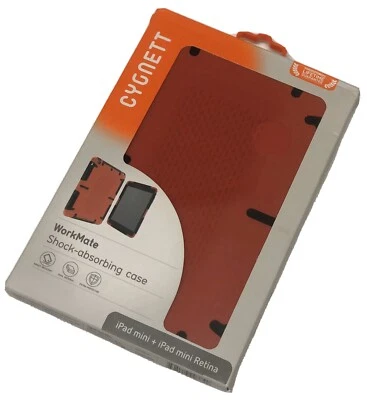 Cygnett Apple iPad Mini Work Mate Shock-Absorbing Dual Material Case Red / Black - Image 1 of 4