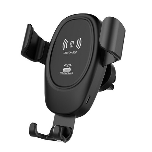 Wireless Car Charging Automatic Charger Mount Clamping Phone Holder Air