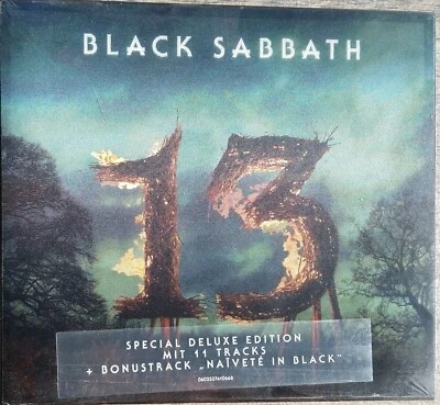 Black Sabbath - 13   Digipak 2 CD Deluxe Lenticular Cover + Bonustrack NEU NEW - Bild 1 von 3