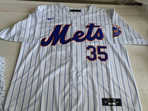NY Mets, #35 Justin Verlander Home White-XL, LFGM !  Ships from Tx, fast Cover