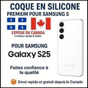 Coque arrière pour SAMSUNG Galaxy S25 en silicone transparent TPU Neuf - Photo 1 sur 5