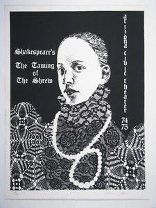Shakespeare/Taming of the Shrew #35/50 Serigraph by Patricia Johnson - Picture 1 of 1