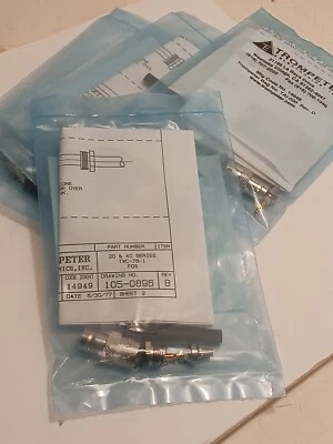 Trompeter TEI 14949 RF / Coaxial Connector, Insulated, BNC Coaxial Straight  - Image 1 of 4