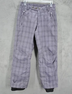 Snowboard Ski Hose Five Fifty Five Damen 12 lavendel kariert wasserdicht 28/28 - Bild 1 von 15