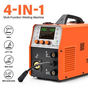 4In1 110V/220V 250A Aluminum MIG Welder MIG/Lift TIG/Stick Welding Machine USA - Picture 1 of 10