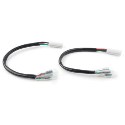 Arnés divisor de señal de giro delantero de 3 cables adaptador en Y para Yamaha R1 R3 6 FZ07 EE. UU. Foto 1 de 4