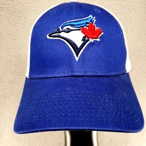 New Era Mens S/M Blue White Toronto Blue Jays Genuine Hat Logo 39THIRTY Flex - Picture 1 of 23