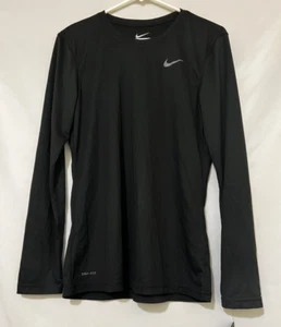 T-shirt Nike Legend 2020 nuova con etichetta maglietta donna media nera manica lunga CU7545-010 - Foto 1 di 8