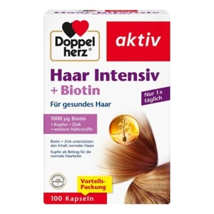 Doppelherz Haar Intensiv + Biotin Kapseln, 100 St PZN 16849737 ✅ - Picture 1 of 4