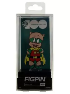 Figpin Looney Tunes Porky Pig As Robin Enamel Pin #1468 Limited Edition 750 - Picture 1 of 2