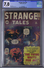 Strange Tales #92 Atlas 1962 CGC 7.0 (FINE/VERY FINE ) STEVE DITKO/J. KIRBY ART