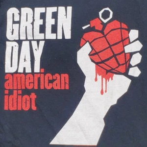 Green Day Shirt American Idiot Etikett fehlt ca. klein siehe Maße schwarz - Bild 1 von 8