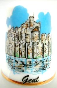 Dé à coudre Thimble - BELGIQUE - GENT GAND CHATEAU - Bild 1 von 1