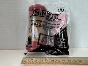 McDonald's Happy Meal 2017 Lego Ninjago Movie, Master Wu Secret Message Kit New - Picture 1 of 7