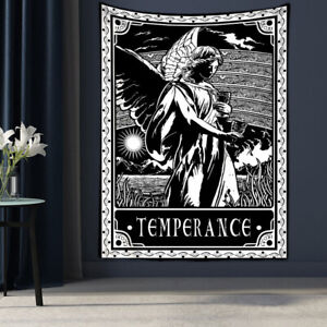 Tarot Card Fabric Tapestry Moon Large Wall Hanging Medieval Home Wall Decoration