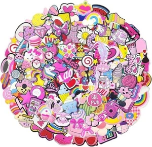 35 Pcs Cartoon Croc Charms Girly Cute Pins Shoe Decoration Charm - Picture 1 of 7