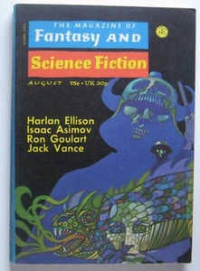 FANTASY SCIENCE FICTION August 1972 - Basilisk by Harlan Ellison - Picture 1 of 1