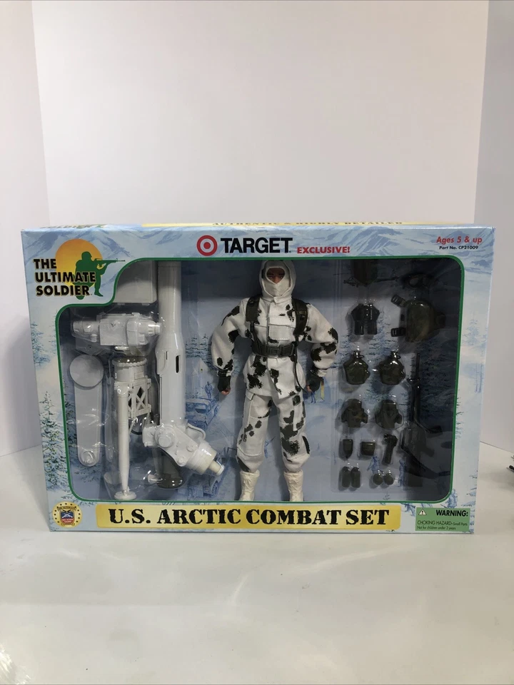 21st century toys Ultimate Soldier 12" TARGET EXCLUSIVO U.S. Artic Combat Set Foto 1 de 4