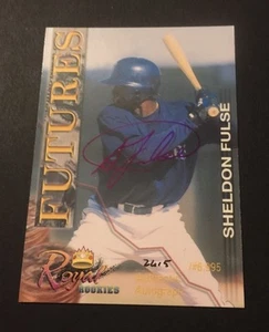 Sheldon Fulse Mariners 2001 Royals Futures Signed Authentic Certified JG7 - Picture 1 of 1