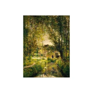 Impresión sobre Lienzo En Papel Cartel O Cuadro Charles-François Daubigny Óleo - Imagen 1 de 2