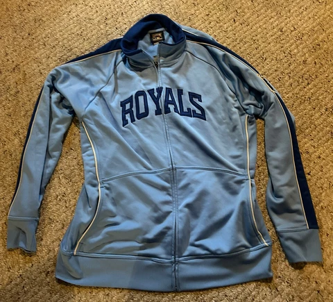 Kansas City Royals Cooperstown Collection Zipped Sweatshirt Size XL Men’s Cover