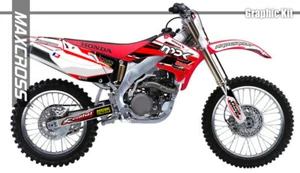 Maxcross Design Graphic kit Full Decal FOR HONDA 2002-2007 CR125R CR250R CRF450R - Picture 1 of 2
