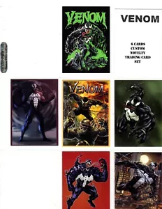 VENOM CUSTOM NEUHEIT TRADING CARD 6 KARTEN SET - Bild 1 von 2